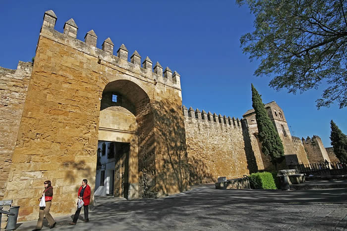 Entrée du chateau de Almodovar dans le quartier juif de Cordoue